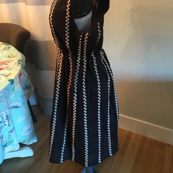 MARC by Marc Jacobs Blue Floral Embroidered Dress - Picture 3 of 9